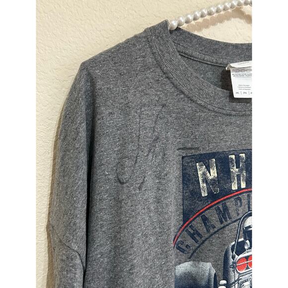 NHRA Championship Drag Racing T-Shirt Size XXL JOHN FORCE SIGNED Signature Top - Picture 3 of 10
